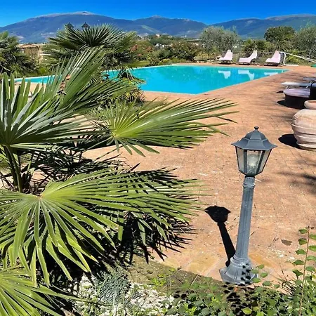 Spoleto-poolside-slps 20 1 Hour To Rome - Fabulous Gardens, Bbq Area, Pool Villa Spoleto