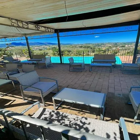 Spoleto-poolside-slps 20 1 Hour To Rome - Fabulous Gardens, Bbq Area, Pool Villa