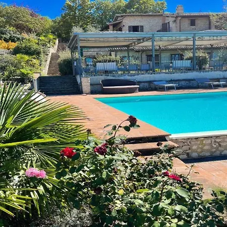Spoleto-poolside-slps 20 1 Hour To Rome - Fabulous Gardens, Bbq Area, Pool * Spoleto